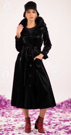 Water Resistant Long Rain Coat.