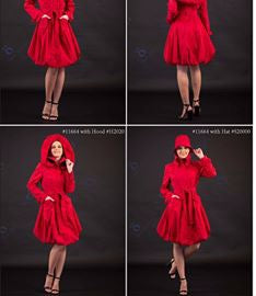 Samuel Dong Rain & Shine Bubble Coat Dress