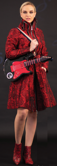 Yarn Dyed Brocade Dress